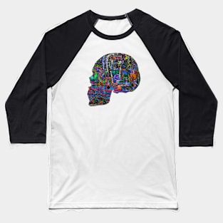 skull Baseball T-Shirt